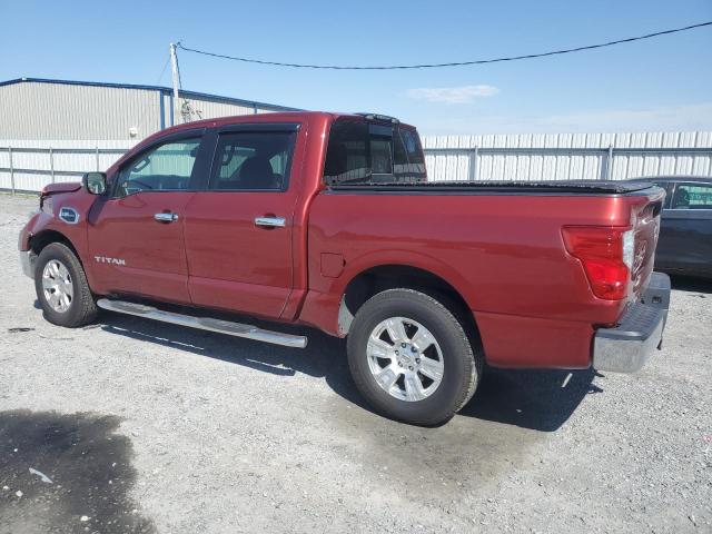 1N6AA1EJ3HN541144 - 2017 NISSAN TITAN S RED photo 2