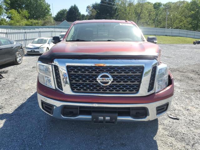 1N6AA1EJ3HN541144 - 2017 NISSAN TITAN S RED photo 5