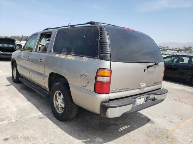 3GNEC16T91G159527 - 2001 CHEVROLET SUBURBAN C1500 BEIGE photo 3