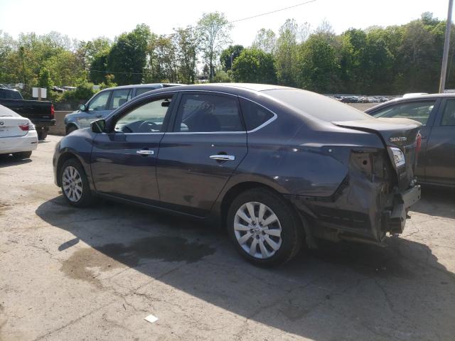 3N1AB7APXEL670624 - 2014 NISSAN SENTRA S GRAY photo 2