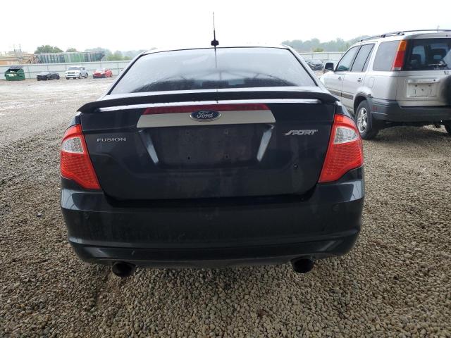 3FAHP0KC4AR248846 - 2010 FORD FUSION SPORT BLACK photo 6