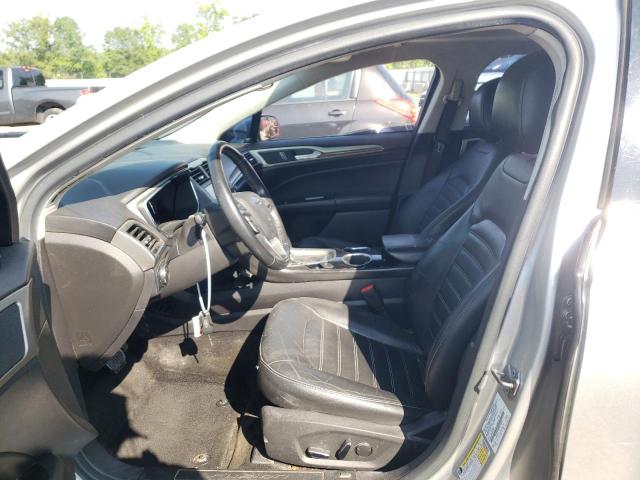 3FA6P0HR8DR335656 - 2013 FORD FUSION SE SILVER photo 7