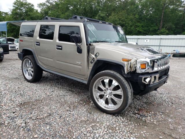 5GRGN23U83H104332 - 2003 HUMMER H2 TAN photo 4