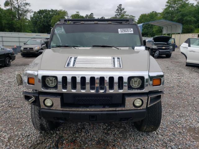 5GRGN23U83H104332 - 2003 HUMMER H2 TAN photo 5