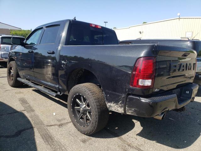 1C6RR7MT2JS145032 - 2018 RAM 1500 SPORT BLACK photo 2