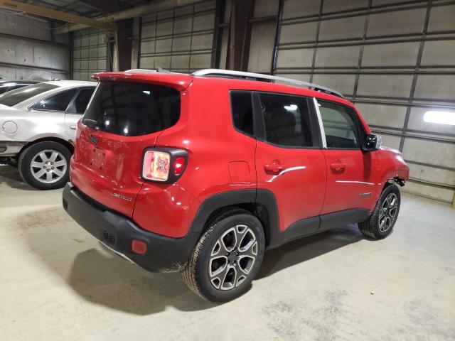 ZACCJADT9GPD17655 - 2016 JEEP RENEGADE LIMITED RED photo 3