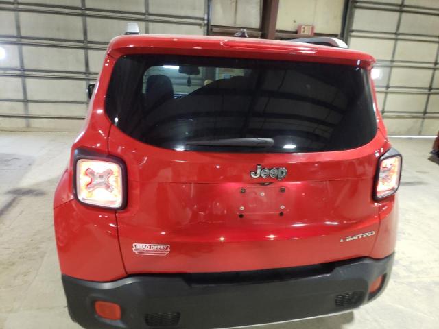 ZACCJADT9GPD17655 - 2016 JEEP RENEGADE LIMITED RED photo 6