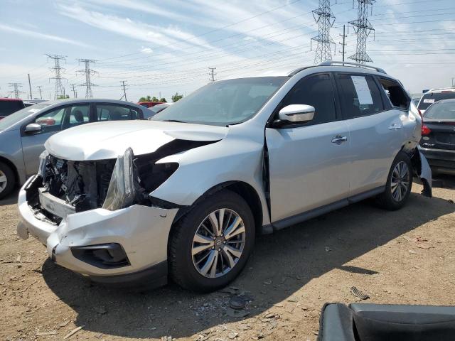 5N1DR2MM1KC637072 - 2019 NISSAN PATHFINDER S SILVER photo 1