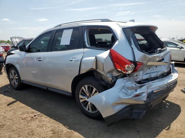 5N1DR2MM1KC637072 - 2019 NISSAN PATHFINDER S SILVER photo 2