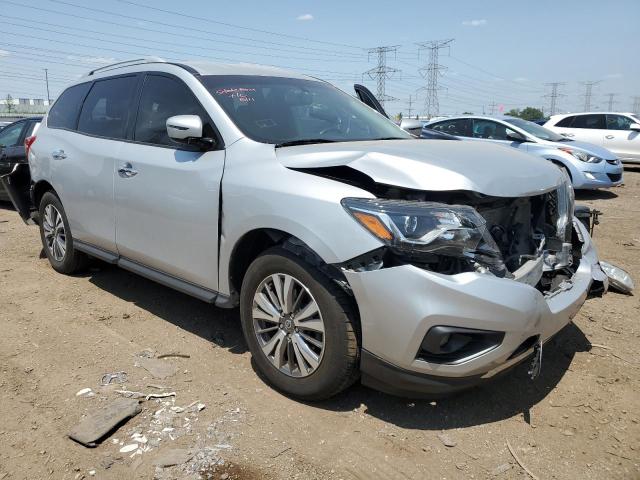 5N1DR2MM1KC637072 - 2019 NISSAN PATHFINDER S SILVER photo 4