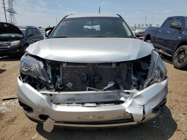 5N1DR2MM1KC637072 - 2019 NISSAN PATHFINDER S SILVER photo 5