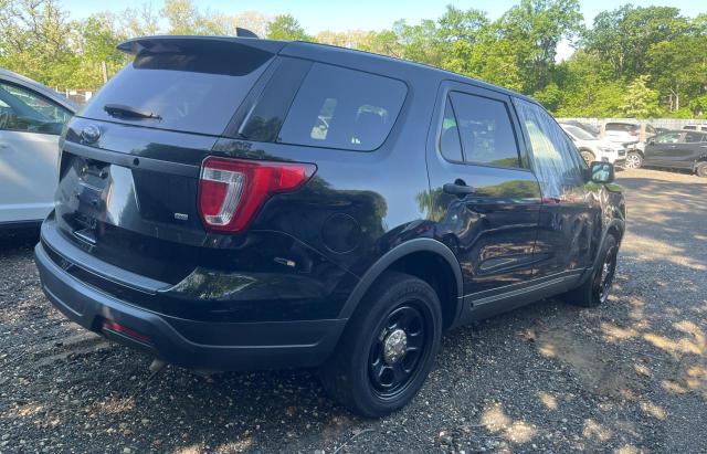1FM5K8AR8KGA53126 - 2019 FORD EXPLORER POLICE INTERCEPTOR BLACK photo 4