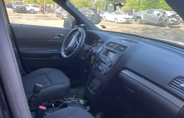 1FM5K8AR8KGA53126 - 2019 FORD EXPLORER POLICE INTERCEPTOR BLACK photo 5