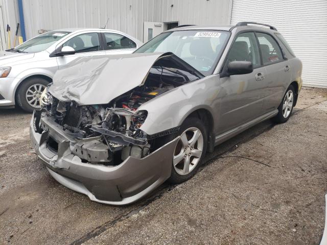 JF1GG67686G817276 - 2006 SUBARU IMPREZA 2.5I SPORTS WAGON GRAY photo 1