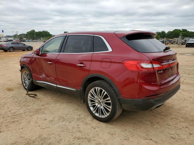 2LMPJ8LR9JBL46584 - 2018 LINCOLN MKX RESERVE Կարմիր լուսանկար 2