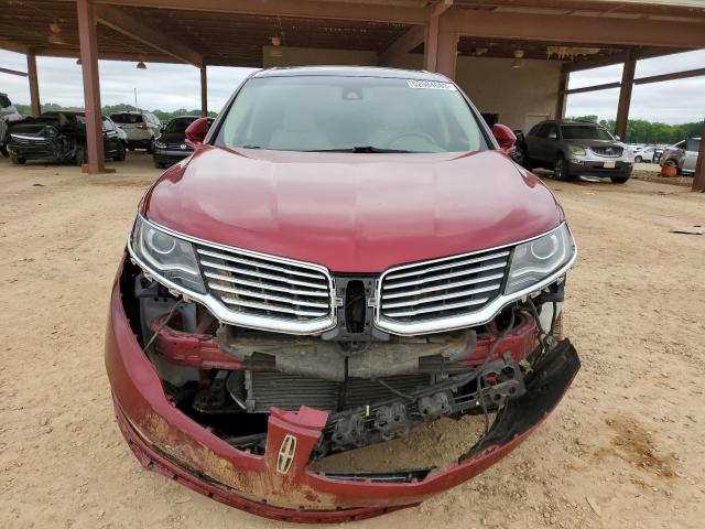 2LMPJ8LR9JBL46584 - 2018 LINCOLN MKX RESERVE Կարմիր լուսանկար 5
