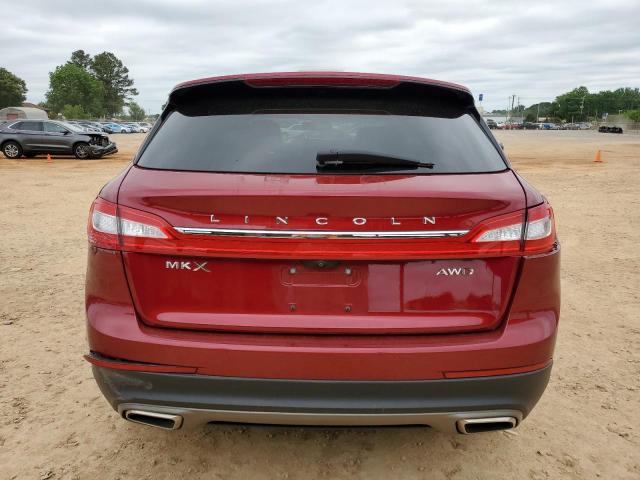 2LMPJ8LR9JBL46584 - 2018 LINCOLN MKX RESERVE RED photo 6