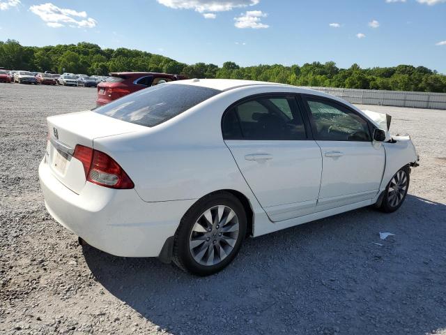 2HGFA16929H340988 - 2009 HONDA CIVIC EXL 白色 照片 3