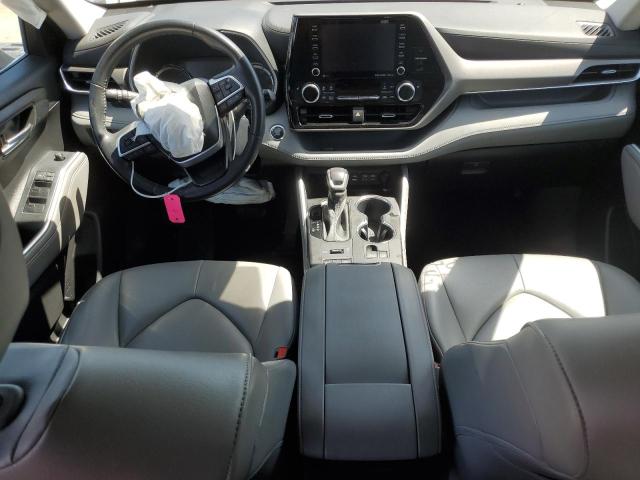 5TDHZRBH9NS241589 - 2022 TOYOTA HIGHLANDER XLE BLUE photo 8