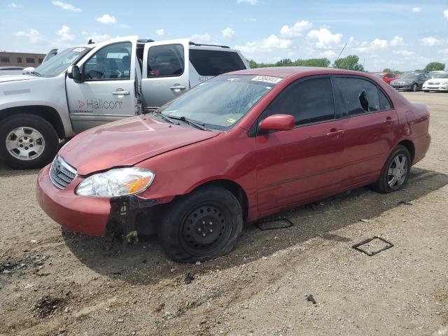 1NXBR30E97Z873532 - 2007 TOYOTA COROLLA CE BURGUNDY photo 1