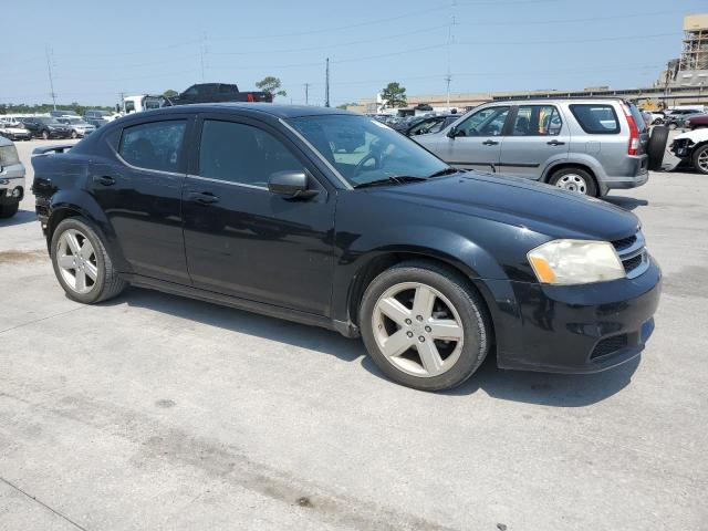 1C3CDZCB2CN144650 - 2012 DODGE AVENGER SXT BLACK photo 4