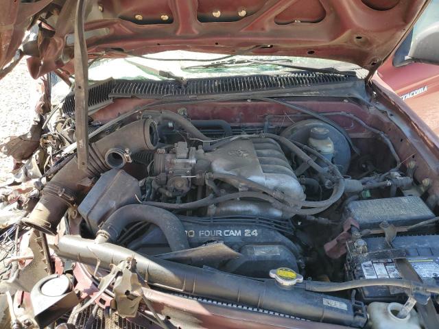 5TEGN92N44Z310669 - 2004 TOYOTA TACOMA DOUBLE CAB PRERUNNER RED photo 11