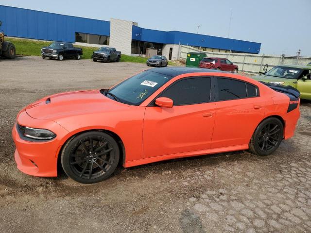 2C3CDXGJ0HH585098 - 2017 DODGE CHARGER R/T 392 ORANGE photo 1