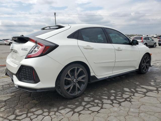 SHHFK7H98JU229513 - 2018 HONDA CIVIC SPORT TOURING WHITE photo 3