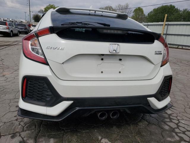 SHHFK7H98JU229513 - 2018 HONDA CIVIC SPORT TOURING WHITE photo 6