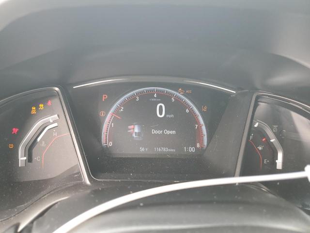 SHHFK7H98JU229513 - 2018 HONDA CIVIC SPORT TOURING WHITE photo 9