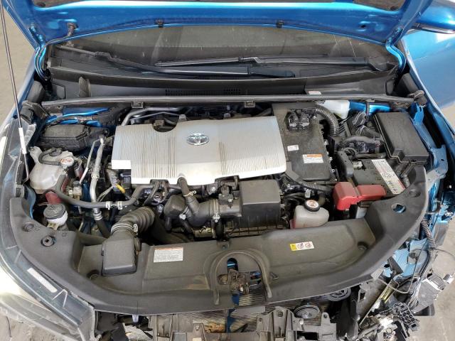 JTDL9MFU1N3037875 - 2022 TOYOTA PRIUS LE BLUE photo 11