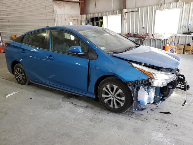 JTDL9MFU1N3037875 - 2022 TOYOTA PRIUS LE BLUE photo 4