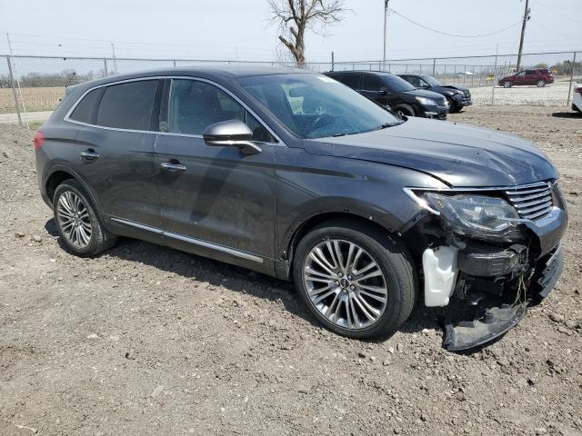 2LMPJ6LR6JBL30749 - 2018 LINCOLN MKX RESERVE Մոխրագույն լուսանկար 4