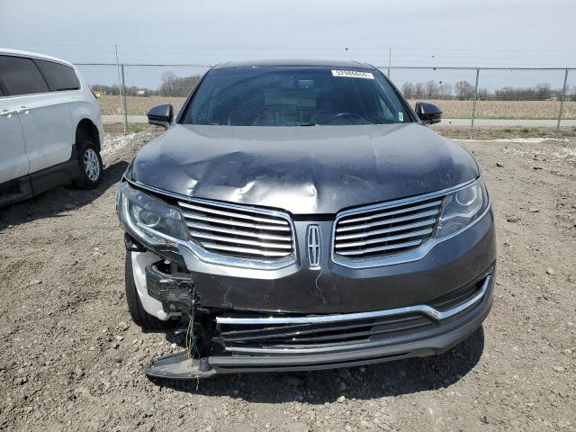2LMPJ6LR6JBL30749 - 2018 LINCOLN MKX RESERVE Մոխրագույն լուսանկար 5