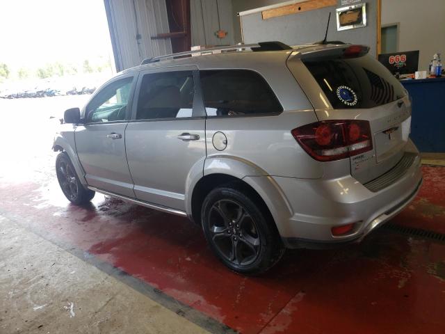 3C4PDDGG5JT430382 - 2018 DODGE JOURNEY CROSSROAD SILVER photo 2