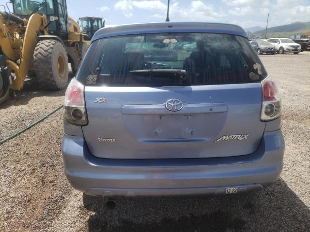 2T1KR32E28C698704 - 2008 TOYOTA COROLLA MA XR BLUE photo 6