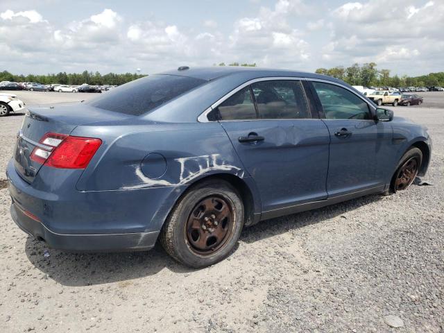 1FAHP2MK1EG146367 - 2014 FORD TAURUS POLICE INTERCEPTOR BLUE photo 3