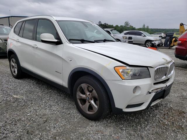 5UXWX5C52BL709149 - 2011 BMW X3 XDRIVE28I WHITE photo 4