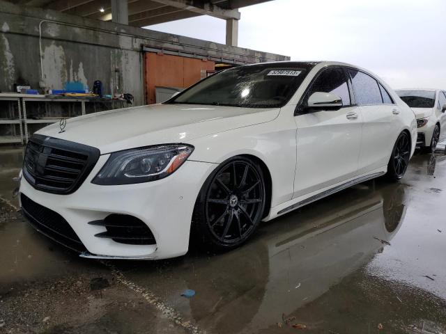 WDDUG8DB6KA437124 - 2019 MERCEDES-BENZ S 560 WHITE photo 1