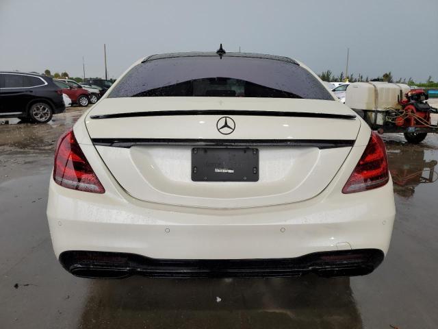 WDDUG8DB6KA437124 - 2019 MERCEDES-BENZ S 560 WHITE photo 6