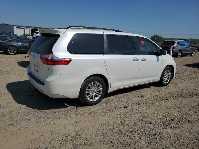 5TDYK3DC0FS660600 - 2015 TOYOTA SIENNA XLE WHITE photo 3