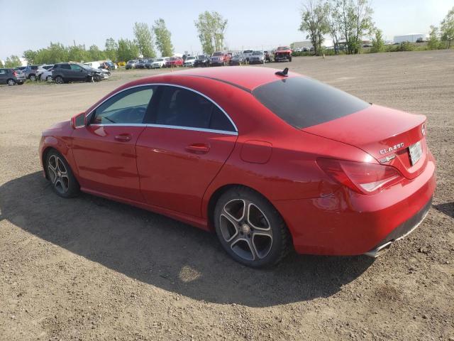 WDDSJ4EB8EN046814 - 2014 MERCEDES-BENZ CLA 250 RED photo 2