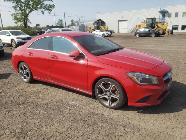 WDDSJ4EB8EN046814 - 2014 MERCEDES-BENZ CLA 250 RED photo 4