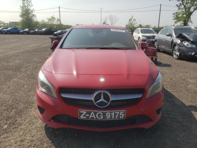 WDDSJ4EB8EN046814 - 2014 MERCEDES-BENZ CLA 250 RED photo 5