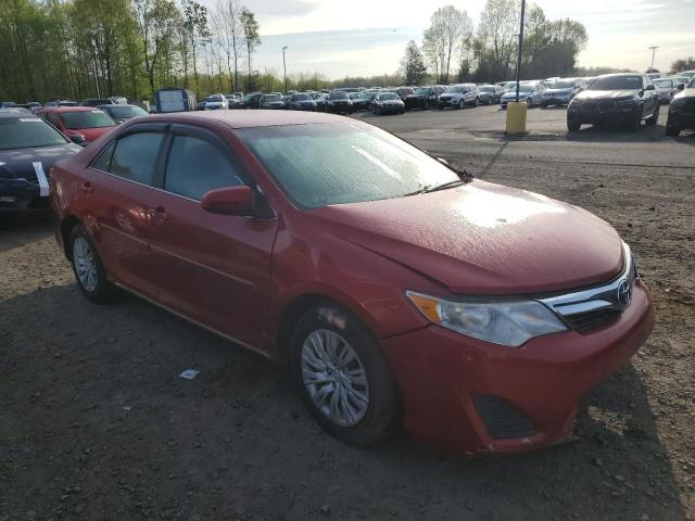 4T1BF1FK6CU621967 - 2012 TOYOTA CAMRY BASE RED photo 4