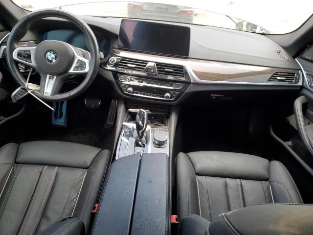 WBA13BK09MCF93639 - 2021 BMW M550XI GRAY photo 8