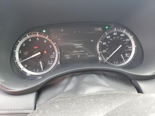 5TDGZRAH3MS537588 - 2021 TOYOTA HIGHLANDER XLE GRAY photo 9