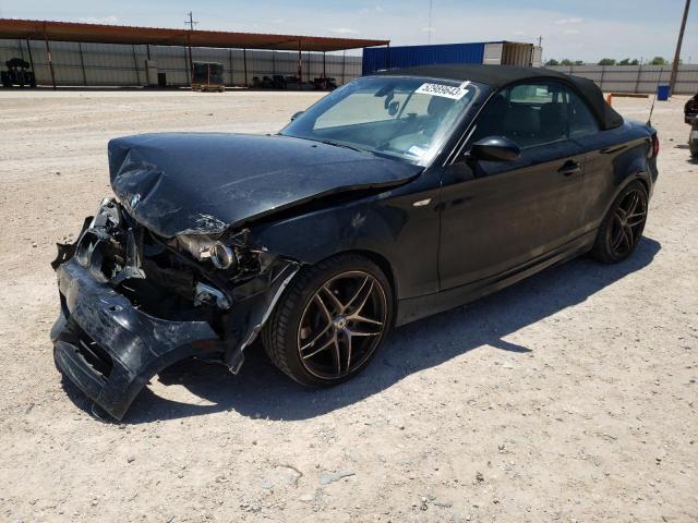 WBAUN93558VK39991 - 2008 BMW 135 I BLACK photo 1