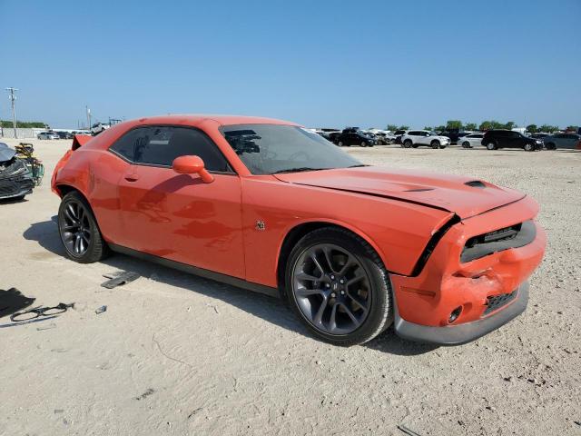 2C3CDZFJ5PH689114 - 2023 DODGE CHALLENGER R/T SCAT PACK ORANGE photo 4