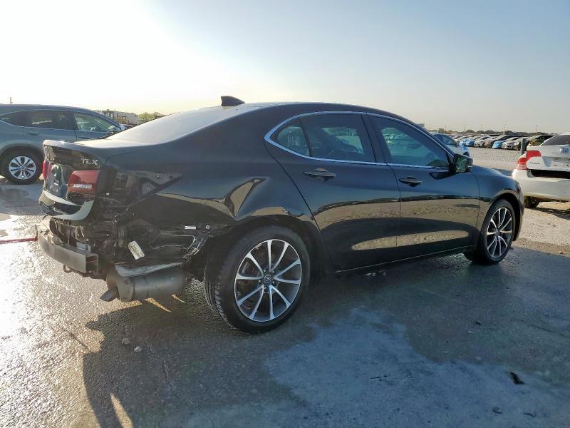 19UUB2F7XHA000638 - 2017 ACURA TLX ADVANCE BLACK photo 3